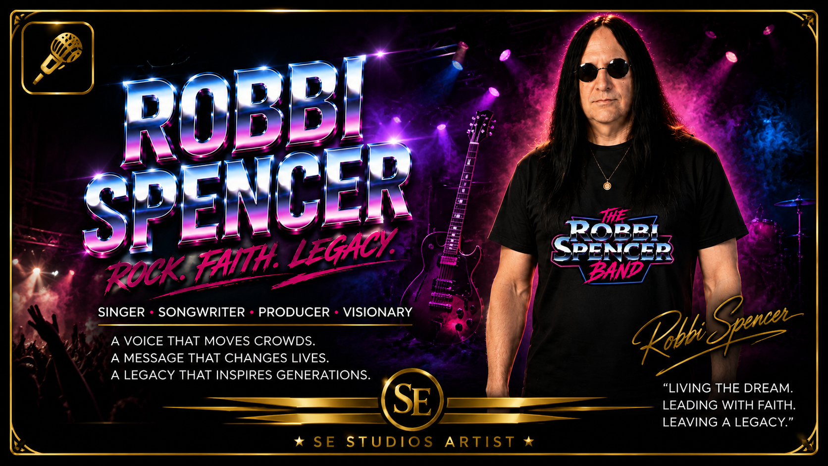 Robbi Spencer singer, songwriter and producer