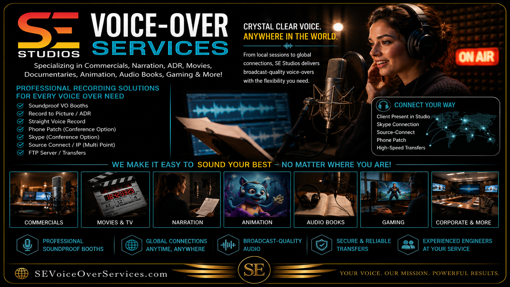 SE Voice-over Services
