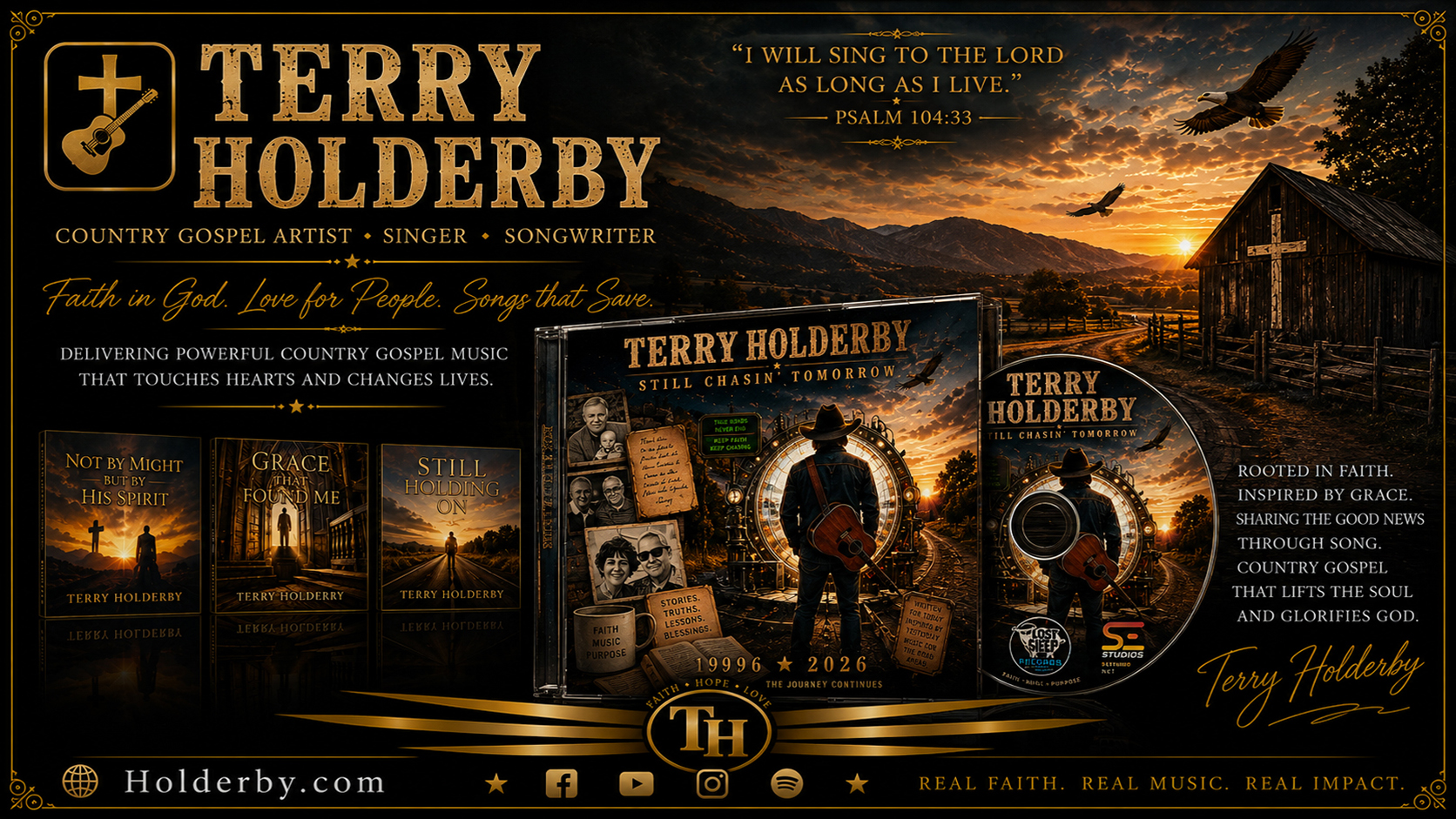 Terry Holderby country gospel artist and songwriter
