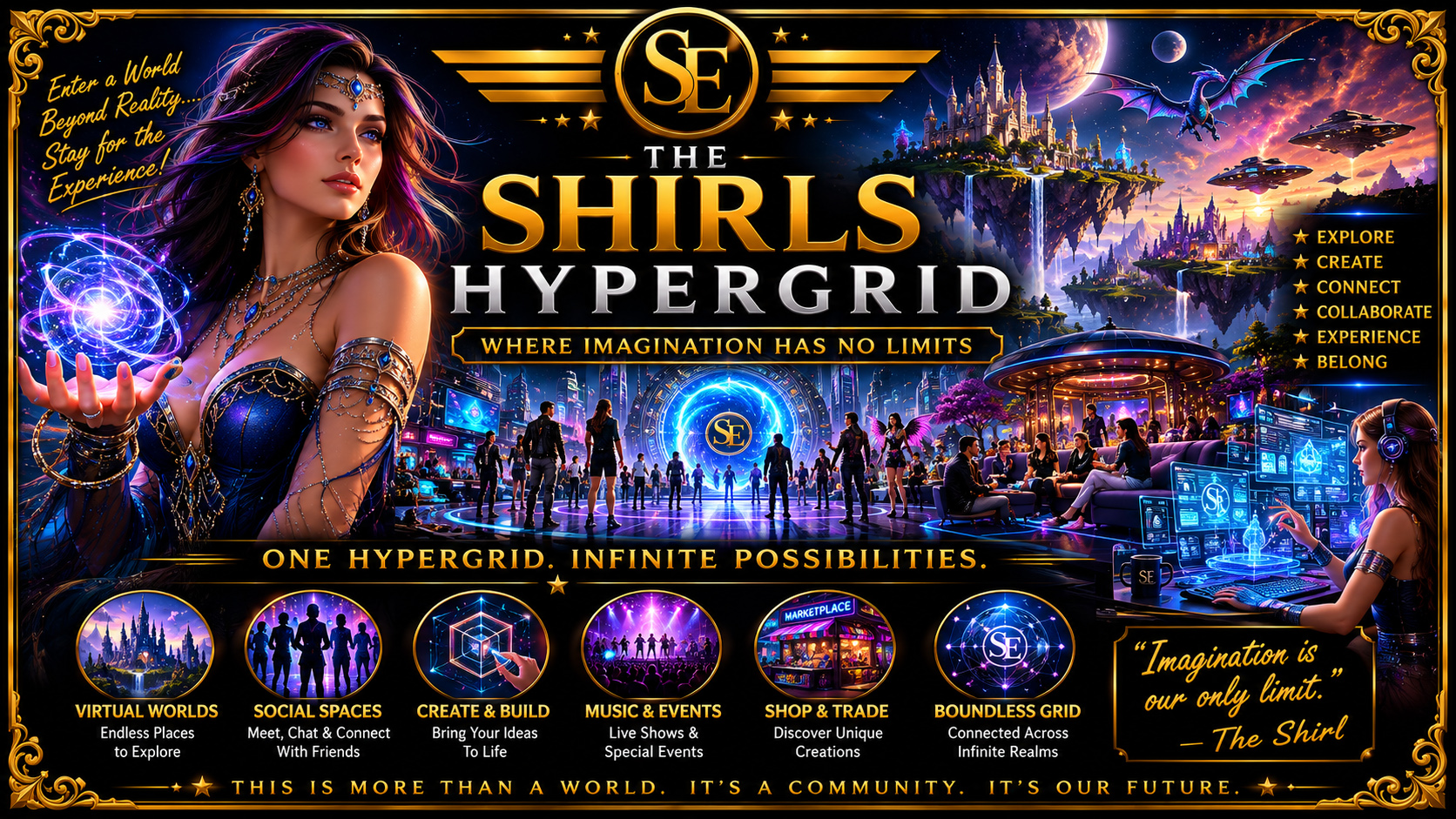 The Shirls Hypergrid
